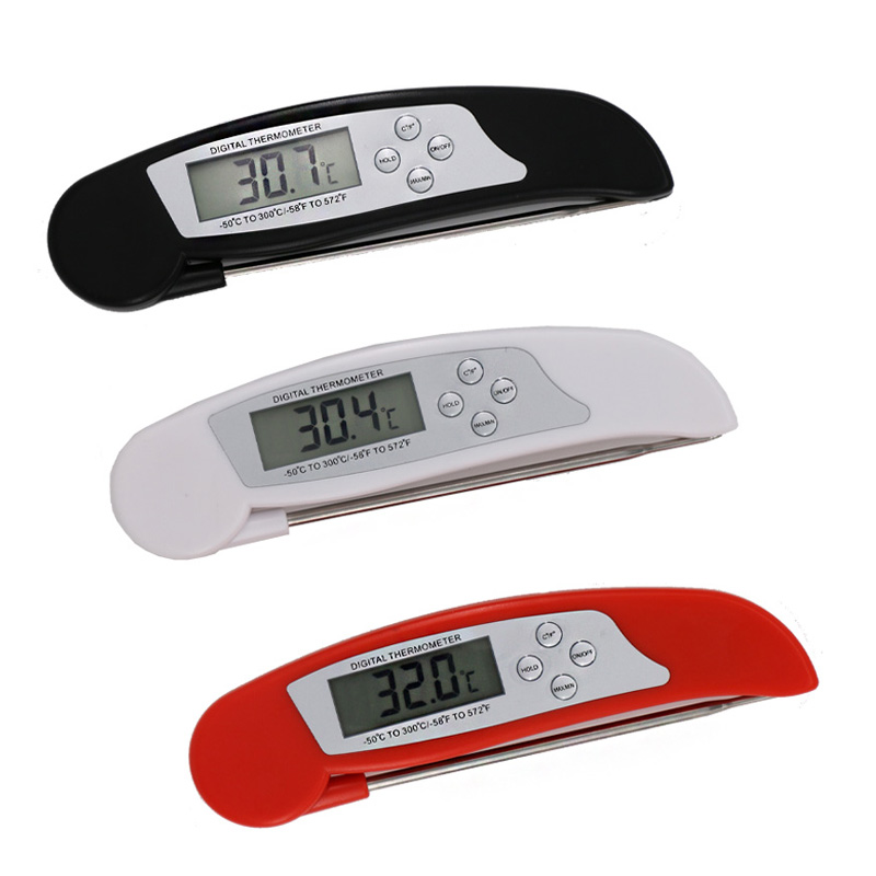 Suoramyynnin lämpötilan mittauslaitteen lihanmaidon lämpömittari ruoanlaittoon